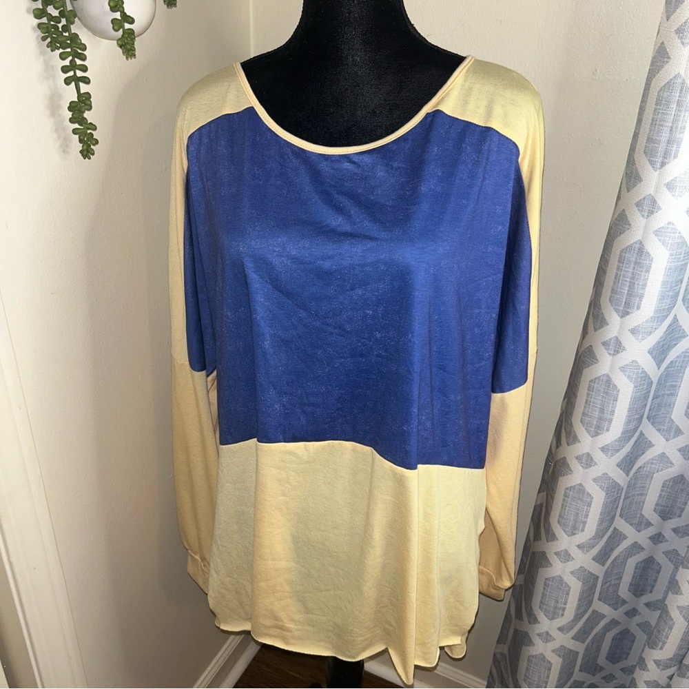 MISSLOOK Soft Yellow Tee XL